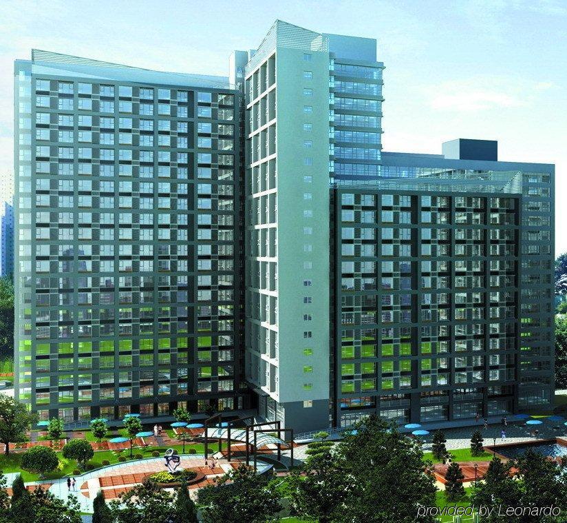 Seasons Park Apart Hotel Peking Exterior foto